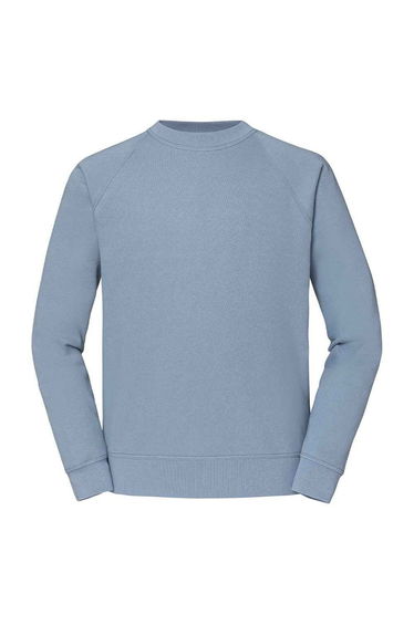 Fruit of the Loom Unisex Adult Classic Raglan Sweatshirt - Mineral Blue