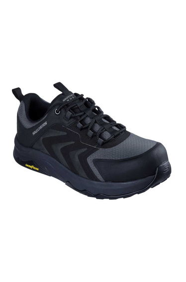 Skechers Mens Speed-Flex Trekking Safety Trainers - Black