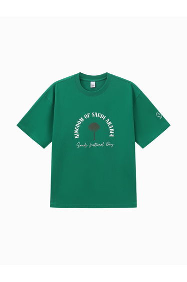 Men's Arabic Text Short Sleeve T-Shirt
