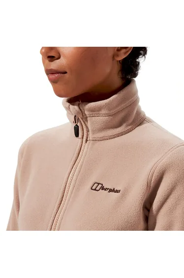 جاكيت بيرغوس قطن زهري بسحاب