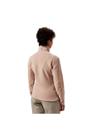 جاكيت بيرغوس قطن زهري بسحاب