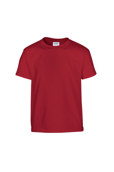Gildan Childrens/Kids Heavy Cotton T-Shirt - Cardinal Red