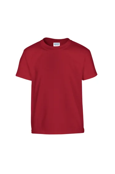 Gildan Childrens/Kids Heavy Cotton T-Shirt - Cardinal Red