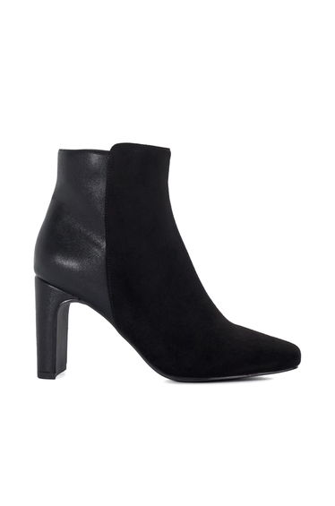 Women's Dune London Orietta Almond Toe Ankle Boots in Black