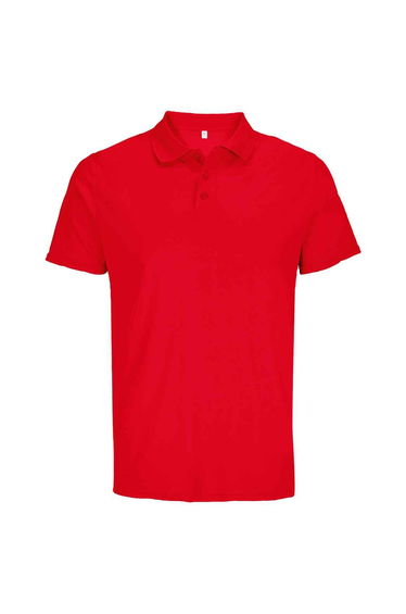 SOLS Unisex Adult Pitcher Recycled Polyester Polo Shirt - Red