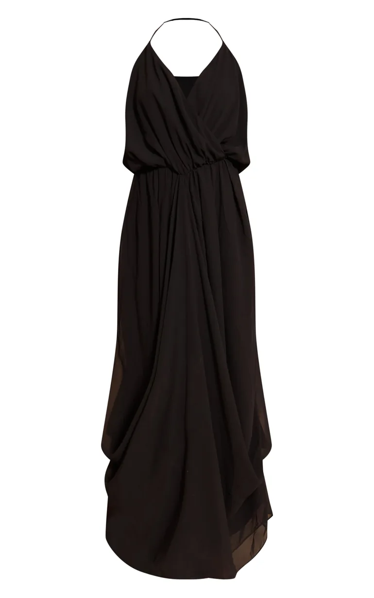black shift maxi dress Makaor Long Dresses for Women Summer Shift Maxi Dresses Plus Size Sleeveless Dress Solid Crew Neck Lounge Dress with Pockets Black XL, Women's