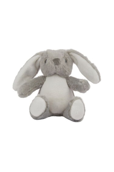 Mumbles Binx Rabbit 3D Keyring - Grey