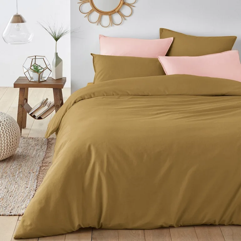 Scenario Plain Washed Cotton Flat Sheet - 2