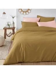 Scenario Plain Washed Cotton Flat Sheet - 2