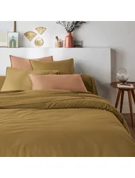 Scenario Plain Washed Cotton Flat Sheet - 3