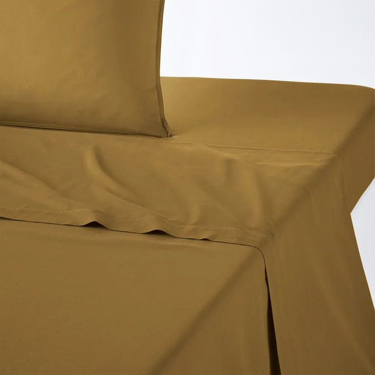 Scenario Plain Washed Cotton Flat Sheet - 1
