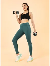 Women Teal Train All Sculpted Leggings