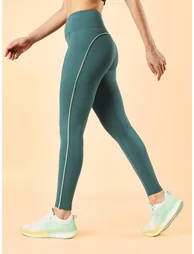 Women Teal Train All Sculpted Leggings - 1