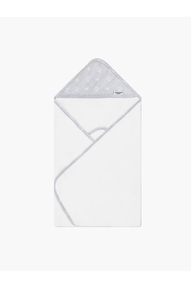 Kids Bamboo Hooded Towel Gift Box - Grey