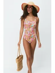 U Neck Swimsuit