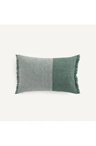 Lloyd Two-Tone Cushion Cover in Linen and Cotton