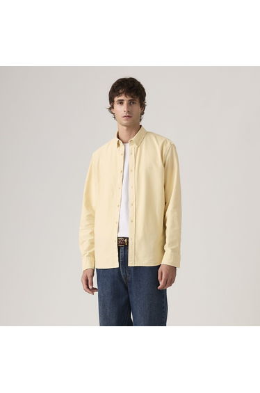 Relaxed Oxford Shirt with Button-Down Collar