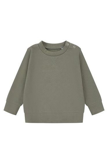 Larkwood Childrens/Kids Sustainable Sweatshirt - Khaki