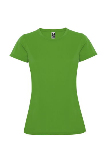 Roly Womens/Ladies Montecarlo Short-Sleeved Sports T-Shirt - Fern Green