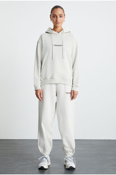KARELY Women's Light Grey Sweatpants