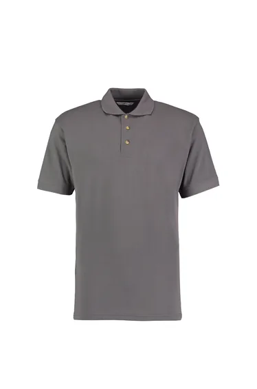 Kustom Kit Workwear Mens Short Sleeve Polo Shirt - Graphite