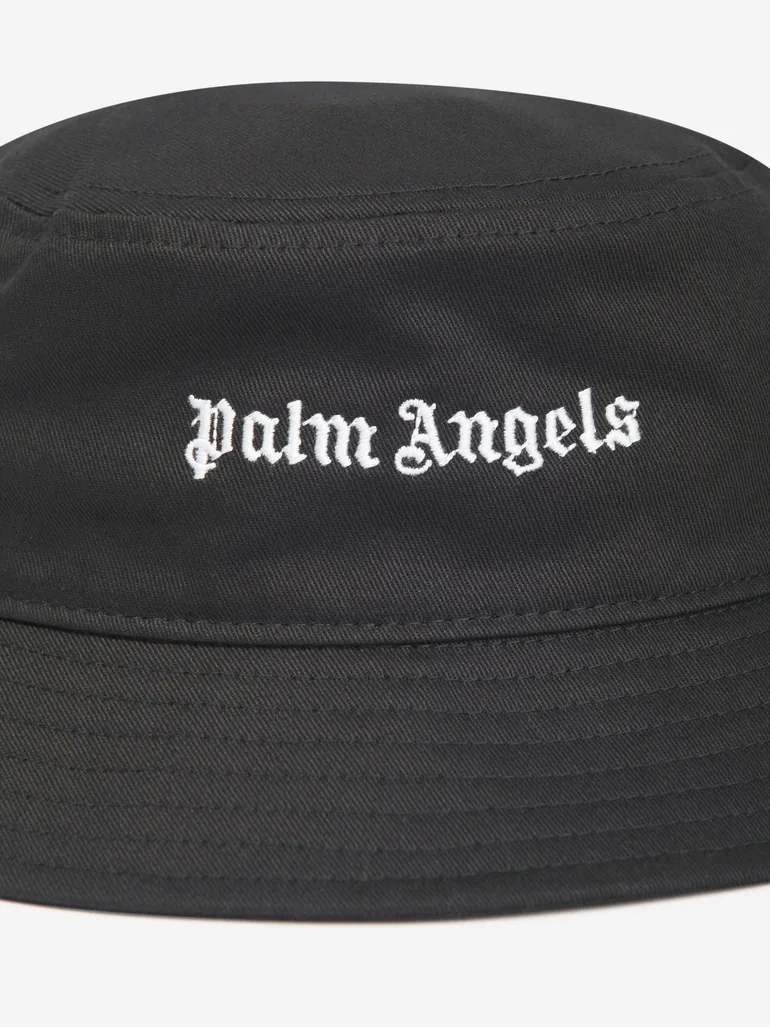 Girls Logo Bucket Hat in Black - 2