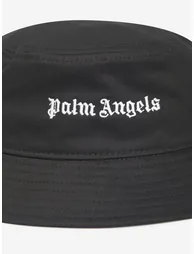 Girls Logo Bucket Hat in Black - 2