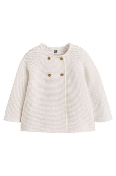 Cotton Fine Knit Cardigan