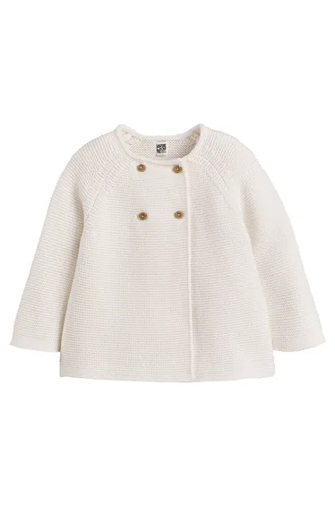 Cotton Fine Knit Cardigan