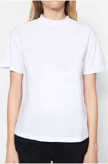 T-Shirt - White - Regular fit