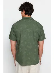 Shirt - Khaki - Regular fit - 5