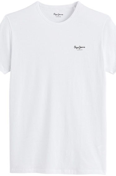 Original Basic Stretch T-Shirt in Cotton with Crew Neck