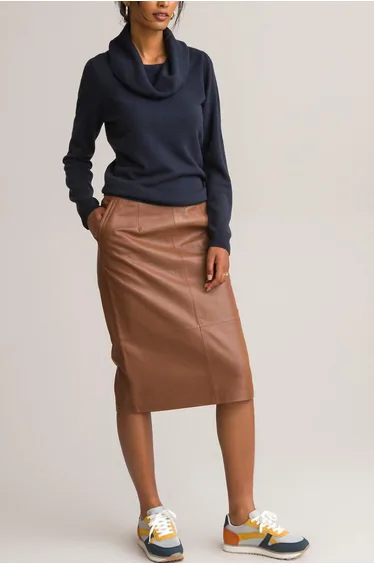 Fine Knit Jumper/Sweater with Cowl Neck