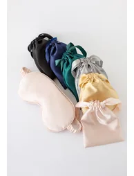 Solid Color Smooth Silky Eye Mask