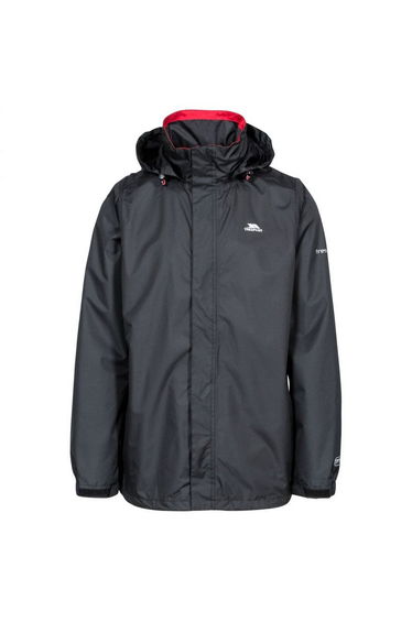 Trespass Mens Fraser II Waterproof Jacket - Black