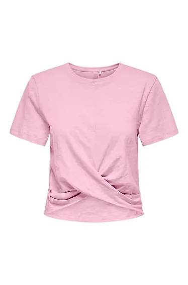 Short Sleeve Draped T-Shirt