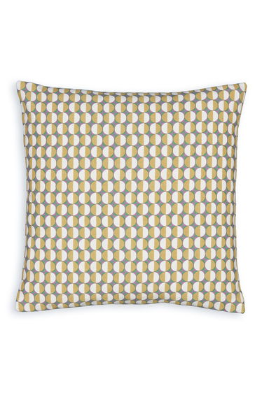 Set of 2 Zano Graphic 40 x 40cm 100% Recycled Cotton Cushion Covers