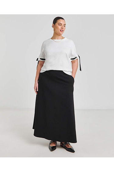 Ribbon Trim T-Shirt