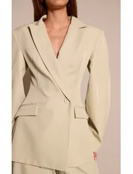 بليزر بأكمام - أخضر - 3