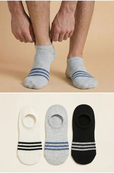 Multi Color 3-Pack Socks