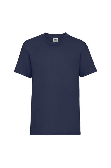 Fruit Of The Loom Childrens/Kids Unisex Valueweight Short Sleeve T-Shirt - Navy