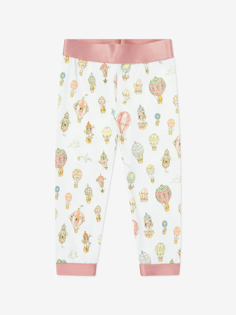 Atelier Choux Girls Loungewear Set in Pink - 3