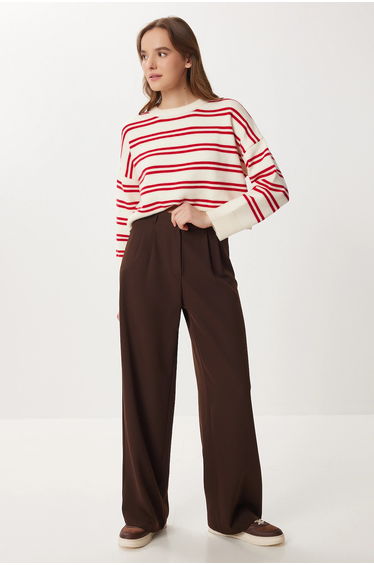 ISTANBUL High Waist Wide Leg Palazzo Pants