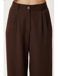 ISTANBUL High Waist Wide Leg Palazzo Pants - 3