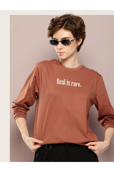 Women Long Sleeve Oversized T-Shirt
