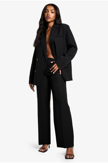 Woven Tailored Slim Straight Leg Trouser