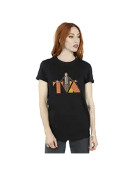 Marvel Womens/Ladies Loki TVA Pose Cotton Boyfriend T-Shirt - Black