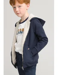 Cotton Mix Zip-Up Hoodie