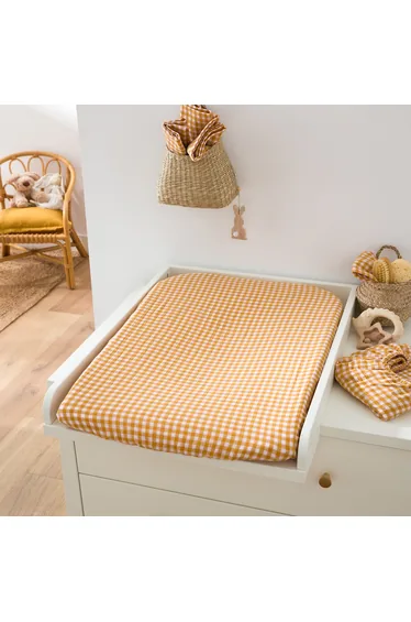 Set of 2 Croizic 100% Cotton Muslin Changing Mat Covers