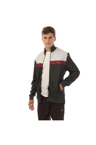 جاكيت رياضي رجالي لون رمادي